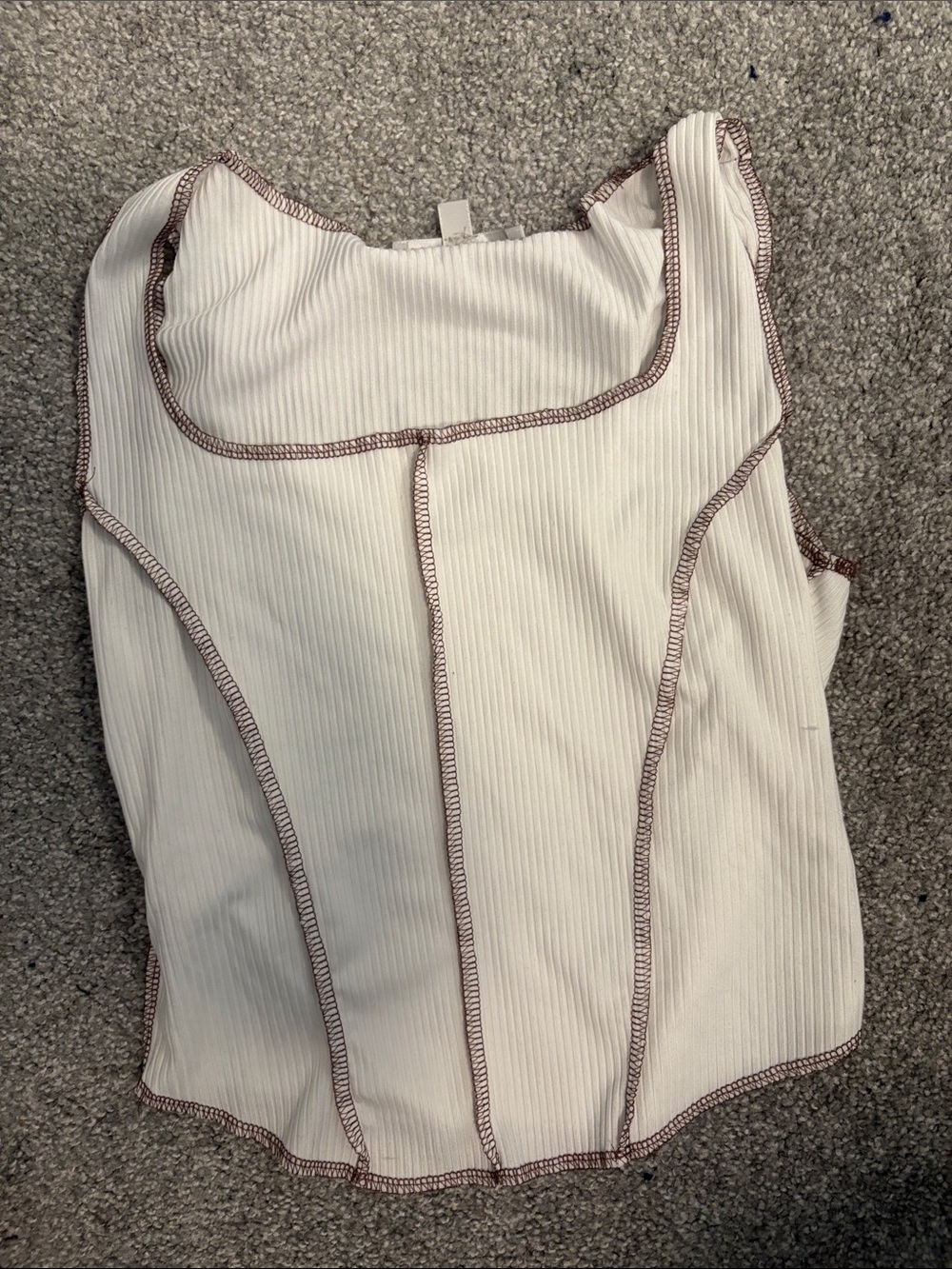 New without tags ribbed pilgrim top